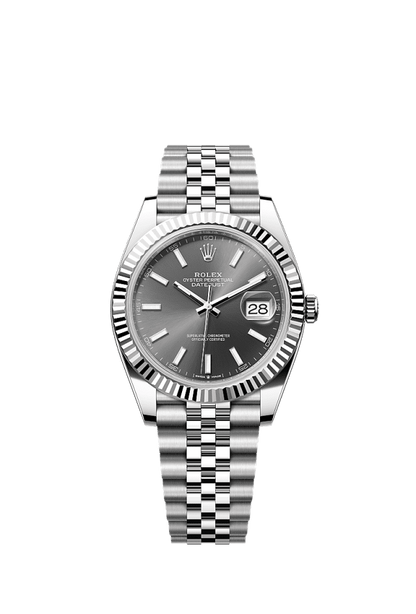 Role_x Datejust Silver Grey Dial Watch