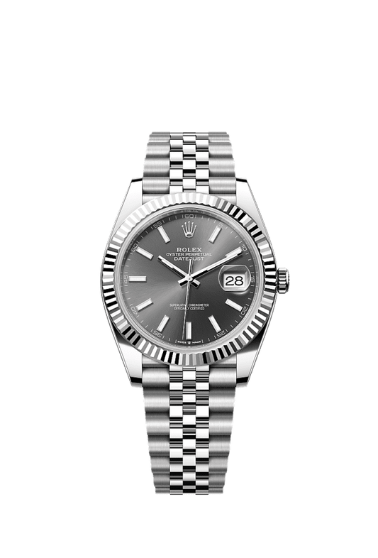 Role_x Datejust Silver Grey Dial Watch